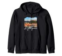 Slovenia Ljubljana Zip Hoodie