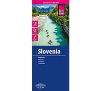 Slovenia Map 1:185,000 scale - Waterproof and with photos (World Mapping Project)