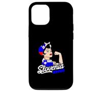 Slovenia Mom Strong Woman Slovenian Roots Slovenian Flag Case for iPhone 12/12 Pro