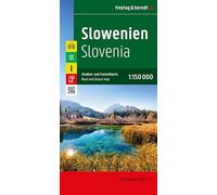 Slovenia Road and Leisure Map 1:200 000