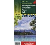 Slovenia WK5141: Triglav National Park - Kranjska Gora-Planica-Bled (Walking Maps) 1:35K (English, French and German Edition) by Freytag-Berndt (2004-05-01)