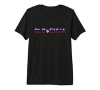 Slovenija Slovenia Slovenian Flag Eastern Europe Travel Premium T-Shirt