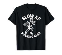 Slow AF Running Club Funny Jogger Humor Men's Design T-Shirt