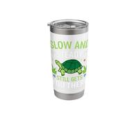 Slow and Steady Still Gets You There Stainless Steel Insulated Tumbler