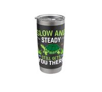 Slow and Steady Still Gets You There Stainless Steel Insulated Tumbler