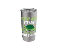 Slow and Steady Still Gets You There Stainless Steel Insulated Tumbler