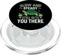 Slow And Steady Still Gets You There Turtle PopSockets PopGrip for MagSafe