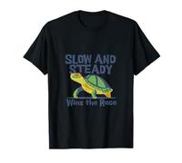 Slow and Steady - Turtle Wisdom T-Shirt