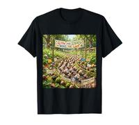 Slow and Steady Wins The Race Snails Marathon Motivation T-Shirt