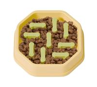 Slow Bowl Feeder for Dogs,Anti-choking Dish | Slow Down Eating Dishes,for Dogs Puppy Pet Cat Water Feeding Eating Small Large Medium Breed