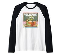 Slow but Smart 2nd Grade Turtle Raglan Baseball Tee