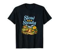 Slow but + Steady Cottagecore Slug Life Graphic T-Shirt