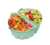 Slow Cooker Divider Insert - 1 Pair Fit 6-8 Qt Cookware Gadget,Reusable Silicone Slow Cook Pot Divider - for Vegetable Soup Chicken Fish Shrimp Potato Tomato Family Gathering