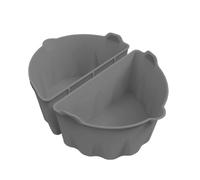 Slow Cooker Divider Insert | 1 Pair Kitchen Cooking Gadget,Reusable Silicone Slow Cooker Divider Liner - for Tomato Chicken Shrimp Fish Potato Vegetables Soup