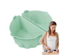 Slow Cooker Divider Insert - Dishwasher Safe Cooking Gadget | Reusable Silicone Slow Cook Pot Divider - for Celebration Banquet Family Gathering Party Dinner