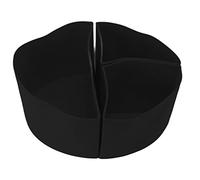 Slow Cooker Liner Silicone Cook Pot Divider Easy to Clean Reusable Durable for Home Restaurant 3 in 1 Set 6QT (Black)