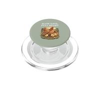 Slow Days Full Heart Cottagecore Chicken Graphic PopSockets PopGrip for MagSafe