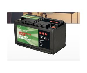 Slow Discharge Services Battery Agm 100 Ah Gp100B Long Life NDS - for Ducato und