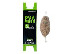 Slow Dissolving Water Soluble PVA Mesh - Refill 5 Metre Long Nest Device Special Bait Net, PVA Mesh Refill Shark Fishing Accessories Bait Bag Water Soluble Bag - Cooking Bait Precise F