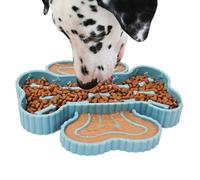 Slow Dog Bowls - Non-slip Pet Feeder Mat - Small Dogs Slow Feeder | Countering Boredom Training Food Feeding