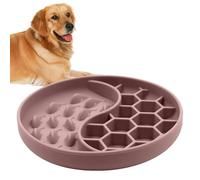 Slow Dogs | Silicone Interactive Dish with | Dishes for Dogs Eating More Slower,Small Medium Large Pets Puppies Cats Adult Indoor Outdoor