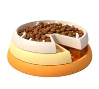 Slow Down Dog Bowl | Interactive 3-Layer Puzzle | Slow Eating Dog Food Bowl - for Enrichment Stimulation Anti-Boredom Prevention Bloating Aid Indoor Digestion
