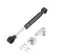 Slow Down Lift Stay Support, Pack of 2 Zinc Alloy Gas Struts Support Rod Multicolor 100N for Furniture(Black)