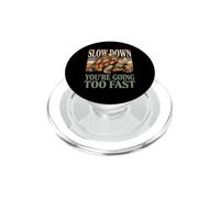 Slow Down You're Going Too Fast Tortoise PopSockets PopGrip for MagSafe