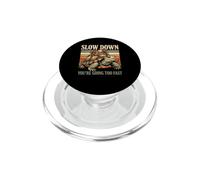 Slow Down You're Going Too Fast Tortoise PopSockets PopGrip for MagSafe