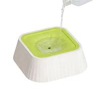 Slow Drinking Dog Bowl - 8.66 Inch Leakproof Water Bowl | PP HDPE Pet Dispenser - Splash-proof Non-Slip Dog Water Bowls for Puppies and Adult Dogs for Liquid Feeding