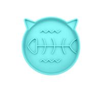 Slow Eater Cat Food Bowl, Non-Slip Solution-Oriented Dog Bowl for Puppies, Anti-Sling Pet Bowl, for Feeding in the Living Area, Clean Floors, Digestive Aid for Kittens and Puppies
