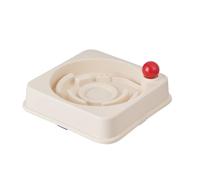 Slow Eating Cat Bowl Non-Slip Anti-Choking Feeding Dish