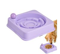 Slow Eating Dog Bowl,High Strength Slow Feeder Cat Bowl Slow Feeder for Dogs - Dog Food Slow Feeder Bowl Sturdy Puppy Slow Feeder Bowl for Pets Dogs Cats