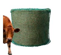 Slow Eating Hay Nets for - Food for Goats, Sheep, Fine Mesh Round Bale Hay Net, Robust Feeding Net Made of Thick Rope, Feeding Net, Stable, Riding School, Saddle Room for the