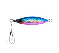 Slow Falling Metal Jig 100g for Vertical Jigging Saltwater Applications Boat and Shore Casting Compatible with Deep Water Predators (100g 4#)