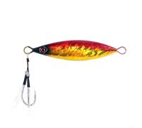 Slow Falling Metal Jig 100g for Vertical Jigging Saltwater Applications Boat and Shore Casting Compatible with Deep Water Predators (100g 2#)