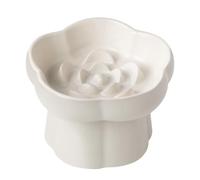Slow Feed Cat Bowl, Elevated Pet Puzzle Dish, Non-Slip Feeding Design 14.5x10.5cm, Cat Puppy Feeding Accessory, Opci