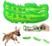Slow Feed Chew and Fetch Crocodile, 2025 New Dog Slow Feeder Puzzle Toy, Alligator Dogs Chew Toy, Keep Them Busy, Teeth Cleaning, For Snack Stash & Play, Chewing Training (Large*2)