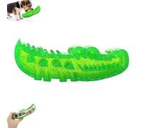 Slow Feed Chew and Fetch Crocodile, Alligator Treat Dispensing Dog Toys Keep Them Busy, Dog Slow Feeder Puzzle Toy, Medium & Small Dogs Teeth Cleaning, Chewing Training (Large)