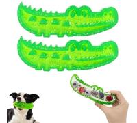 Slow Feed Chew and Fetch Crocodile, Crocodile Treat-Dispensing Slow-Feeding Toy, Cute Alligator Feeder Puzzle To Fetch Toy, Easy to Fill Freeze & Clean, Dental Aid for Small Medium Large DogsSlow Feed