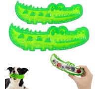 Slow Feed Chew and Fetch Crocodile, Crocodile Treat-Dispensing Slow-Feeding Toy, Cute Alligator Feeder Puzzle To Fetch Toy, Easy to Fill Freeze & Clean, Dental Aid for Small Medium Large DogsSlow Feed