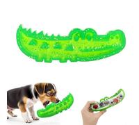 Slow Feed Chew and Fetch Crocodile, Dog Feeder Puzzle Toy, Crocodile Toy for Large, Medium & Small Dogs, Interactive Snack Stash Play, Chewing Training