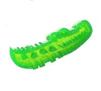 Slow Feed Chew and Fetch Crocodile, Dog Slow Feeder Puzzle Toy, Alligator Treat Dispensing Dog Toys Keep Them Busy for Large, Medium & Small Dogs Teeth Cleaning (Green)