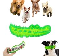 Slow Feed Chew and Fetch Crocodile, Dog Slow Feeder Puzzle Toy, Chew Toy for Large Medium Small Dogs, Interactive Puzzle Toys for Dogs Slow Eating, Fetch, Chewing Training (Large)