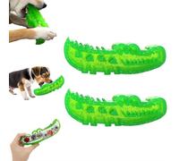 Slow Feed Chew and Fetch Crocodile, Dog Slow Feeder Puzzle Toy, Crocodile Dog Chew Toy for Large, Medium & Small Dogs, Interactive Puzzle Feeders for Snack Stash & Play, Chewing Training