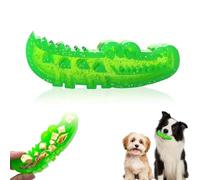 Slow Feed Chew and Fetch Crocodile Dog Toy, Dog Slow Feeder Puzzle Toy, Cute Alligator Chew Toys for Small Medium Dogs, Tough Gator Bite and Brush Dog Toys Teeth Cleaning, Chewing Training (L)