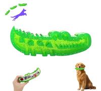 Slow Feed Chew And Fetch Crocodile Dog Toy，Slow Feed Chew And Fetch Crocodile，Cute Chew Toys Alligator Treat Dispenser For Small Medium Large Dogs，Teeth Cleaning，Chewing Training (Medium)