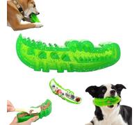 Slow Feed Chew and Fetch Crocodile, Dogs Interactive Puzzle Feeder, Alligator Enrichment Feeding Dogs Toy, Durable Rubber Treat Dispenser for Brush Teeth Cleaning, Keep Them Busy (1PCS-S)