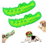 Slow-feed Chew & Fetch Crocodile Dog Toy,alligator Treat Dispensing Dog,dog Slow Feeder Puzzle Toy,Alligator Dog Chew Toy for Large, Medium & Small Dogs Teeth Cleaning (2PCS,Small)