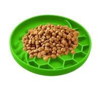 Slow Feed Dog Bowl | Anti-Slip Silicone Dog Bowl to Slow Down Eating | Dog Dishes, Interactive Pet Supplies for Small Medium Breeds, Stop Bloat, Preventing Choking